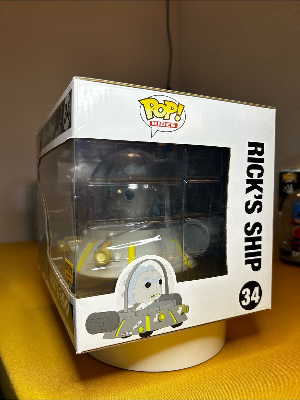 POP! Rides•Rick’s Ship #34•Hot Topic Exclusive•2017 - Picture 5 of 7
